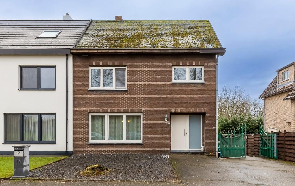 TE KOOP: halfopen woning + bijgebouw 90m2 te Lanklaar, Immo, 142 m², 1000 tot 1500 m², Twee onder één kap, Provincie Limburg