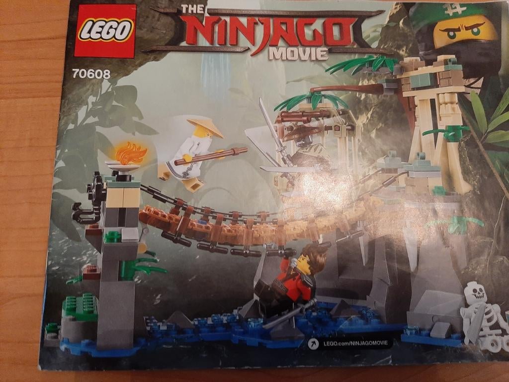 Lego ninjago 70608 meester watervallen, Ophalen, Zo goed als nieuw, Lego
