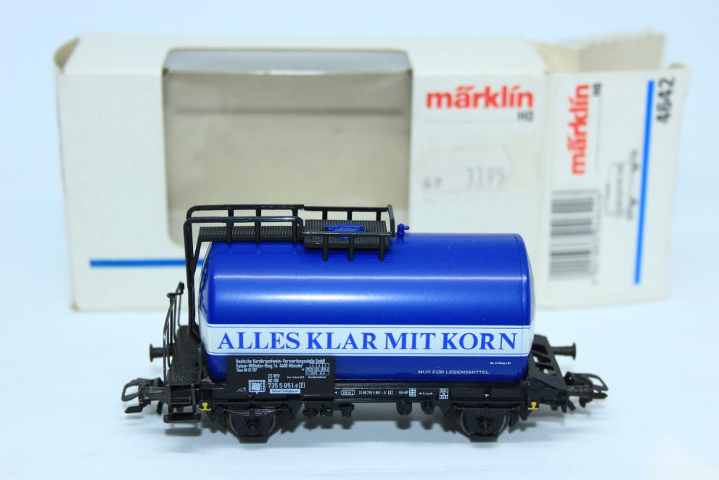 marklin 4642 ketelwagen nieuw, Wisselstroom, Ophalen of Verzenden, Märklin, Nieuw