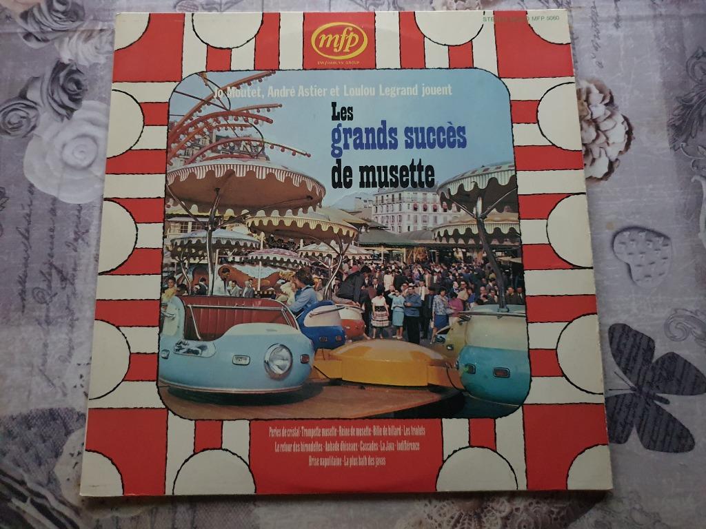 disque vinyl 33 tours les grands succés de musette, Enlèvement ou Envoi, Comme neuf
