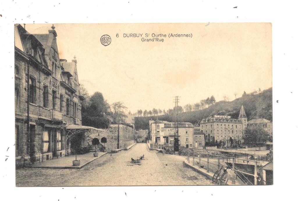 Durbuy NA21: Grand'Rue 1923, Collections, Envoi, 1920 à 1940, Affranchie, Luxembourg