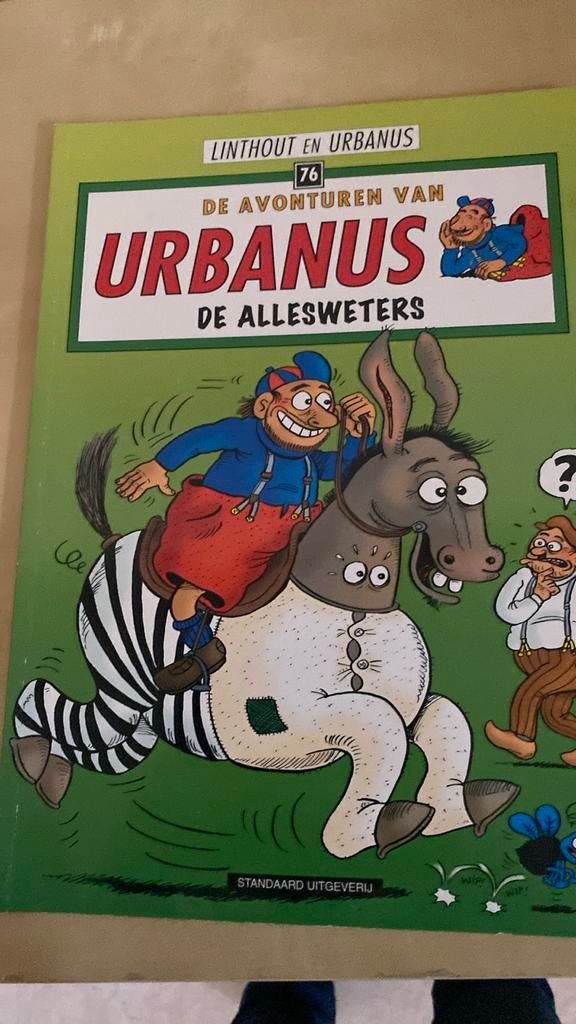 Urbanus - 76.De Allesweters, Ophalen of Verzenden, Gelezen, Urbanus; Willy Linthout