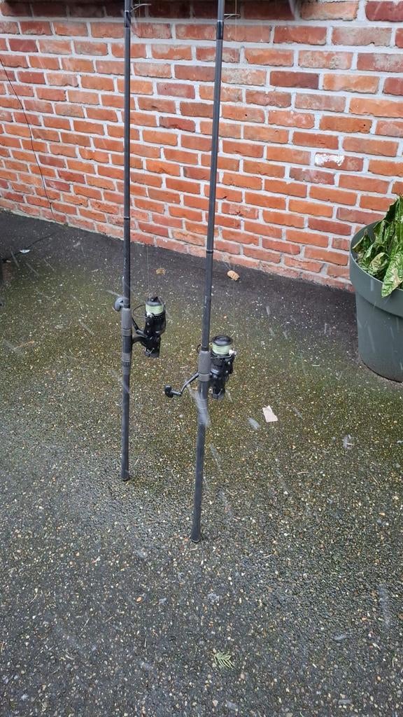 2 Karperhengel ofwel doodaashengels, Watersport en Boten, Hengelsport | Karpervissen, Ophalen