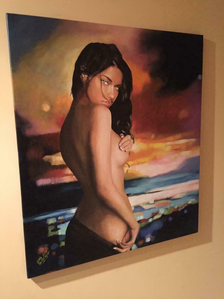 Schilderij van Mc Grigor, Antiek en Kunst, Kunst | Schilderijen | Modern, Ophalen