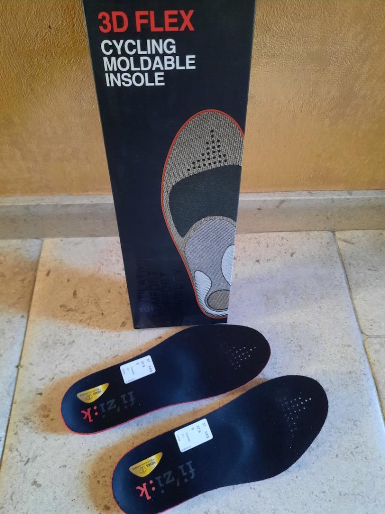 Semelles thermoformables cycliste Fizik 3D Flex, Vélos & Vélomoteurs, Enlèvement ou Envoi, Neuf, Chaussures, Fizik
