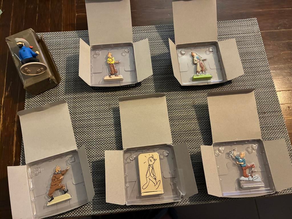 figurine tintin Hergé moulinsart, Enlèvement, Tintin, Comme neuf, Statue ou Figurine