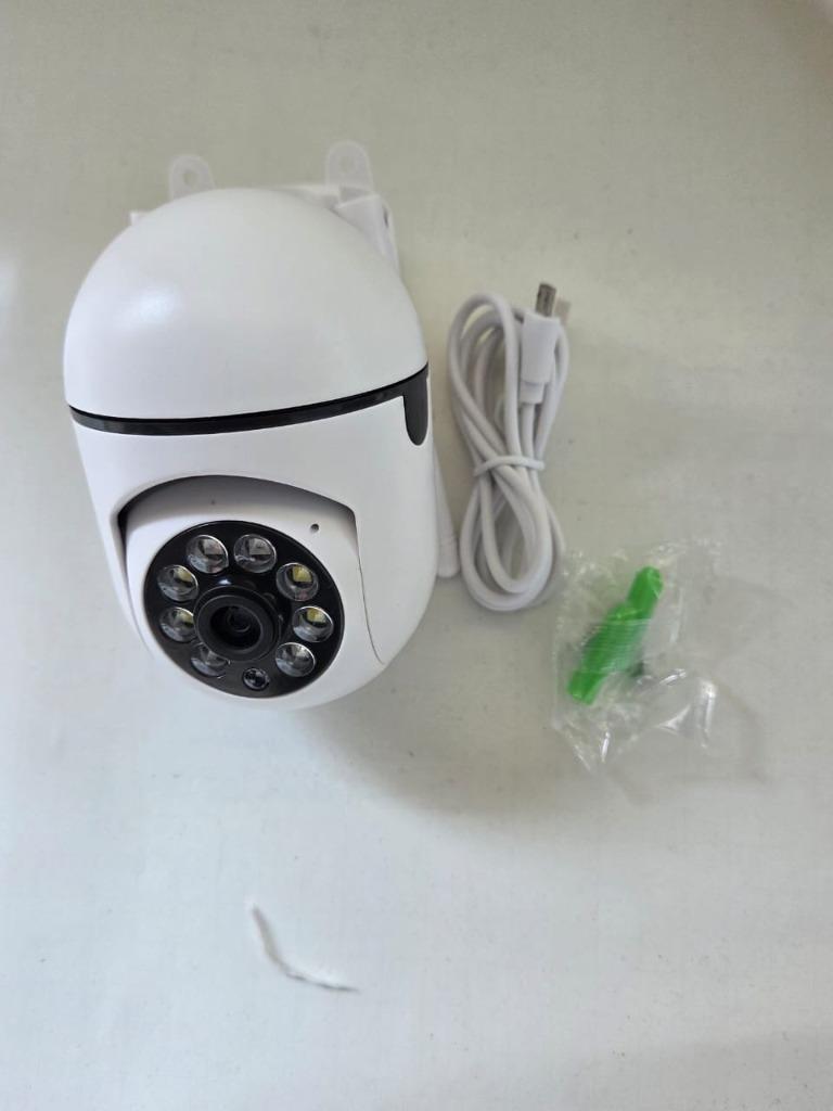 Caméra de sécurité WiFi intelligente 1080P – Neuve, Audio, Tv en Foto, Videobewaking, Ophalen of Verzenden, Nieuw, Buitencamera