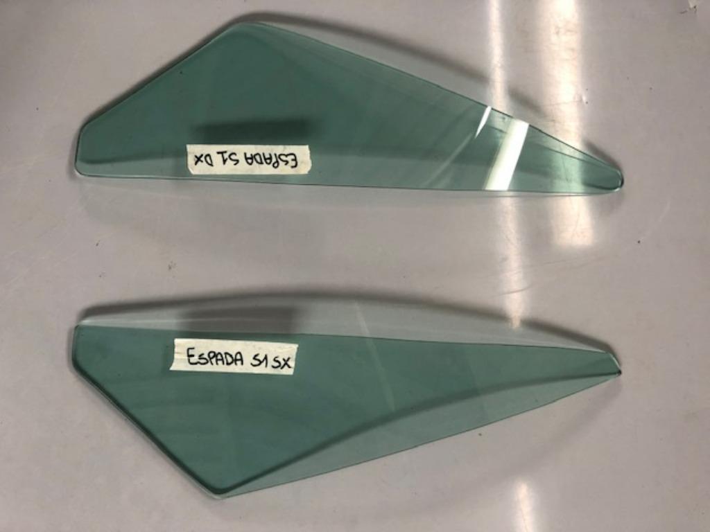 Vitres triangle de porte avant pour Lamborghini Espada s1, Enlèvement ou Envoi, Neuf, Autres marques automobiles