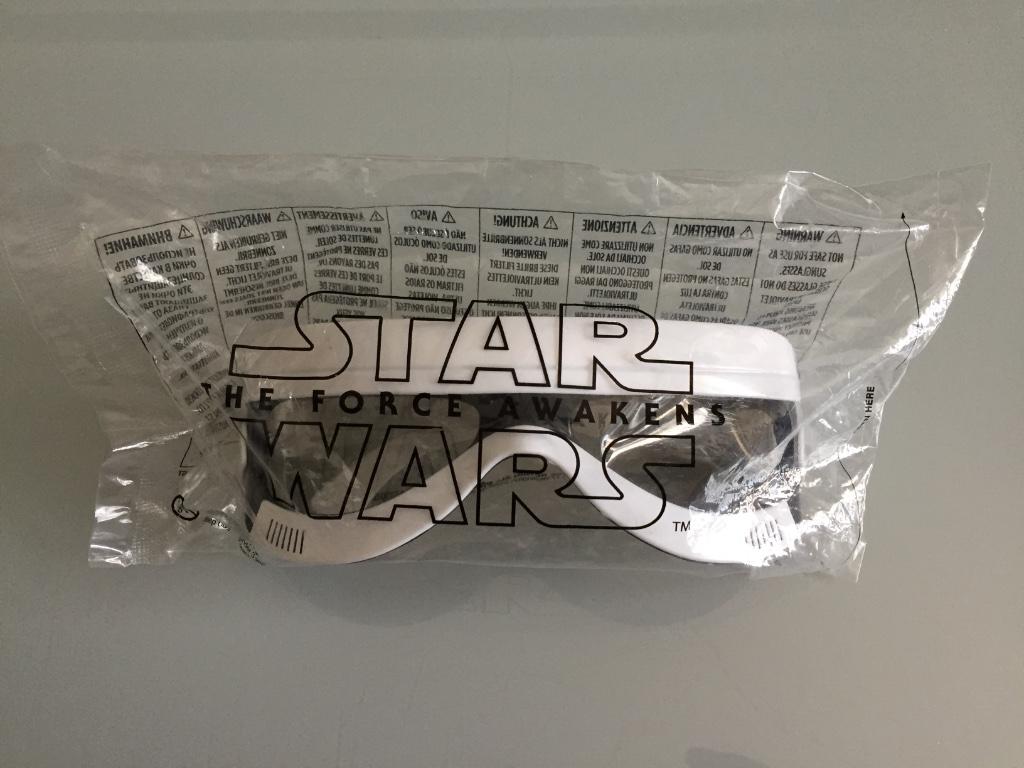 Star Wars The Force Awakens Stormtrooper 3D bril Look3D, Ophalen of Verzenden, Nieuw, Overige typen
