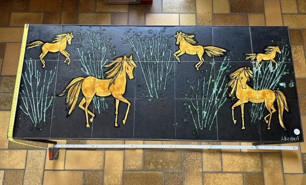BELARTI salontafel paarden - paarden, Ophalen