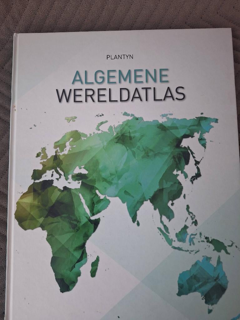 Atlas boek nieuwe editie, Livres, Atlas & Cartes géographiques, Enlèvement, Utilisé, Autres régions, Autres types