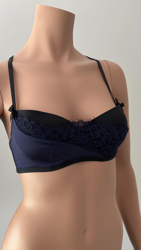 Hunkemoller - BH - mt EU75B, Hunkemöller, Enlèvement ou Envoi, Bleu, Soutien-gorge