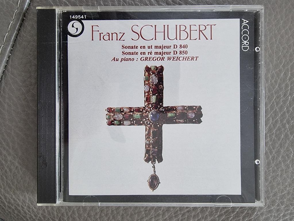 Schubert - piano sonatas d840, d850, Verzenden
