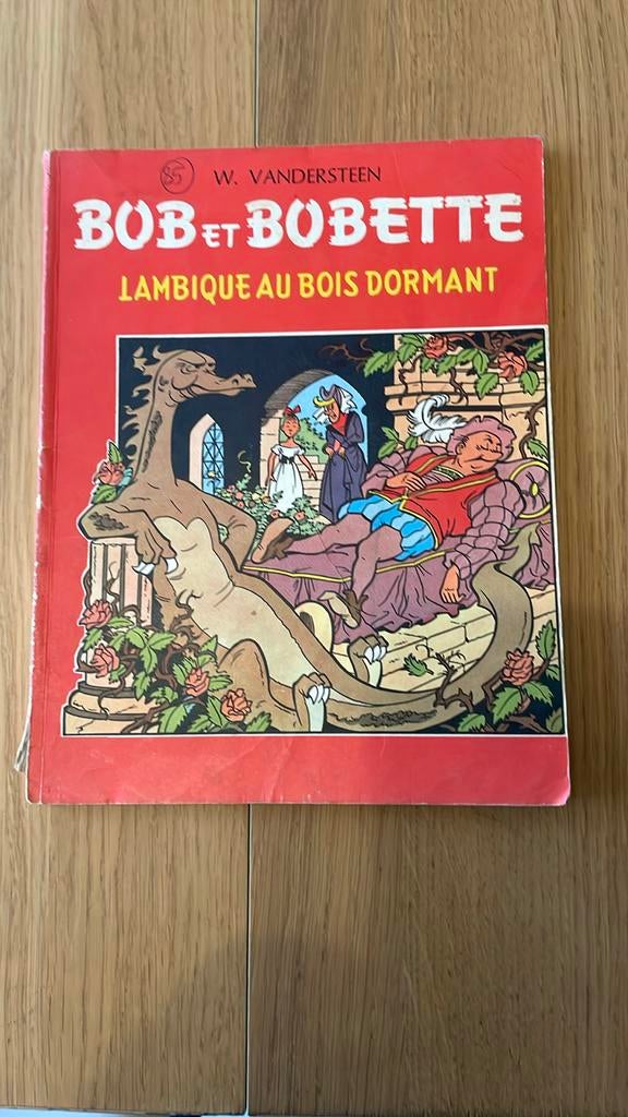 Slapende Bob en Bobette lambiek, Gelezen