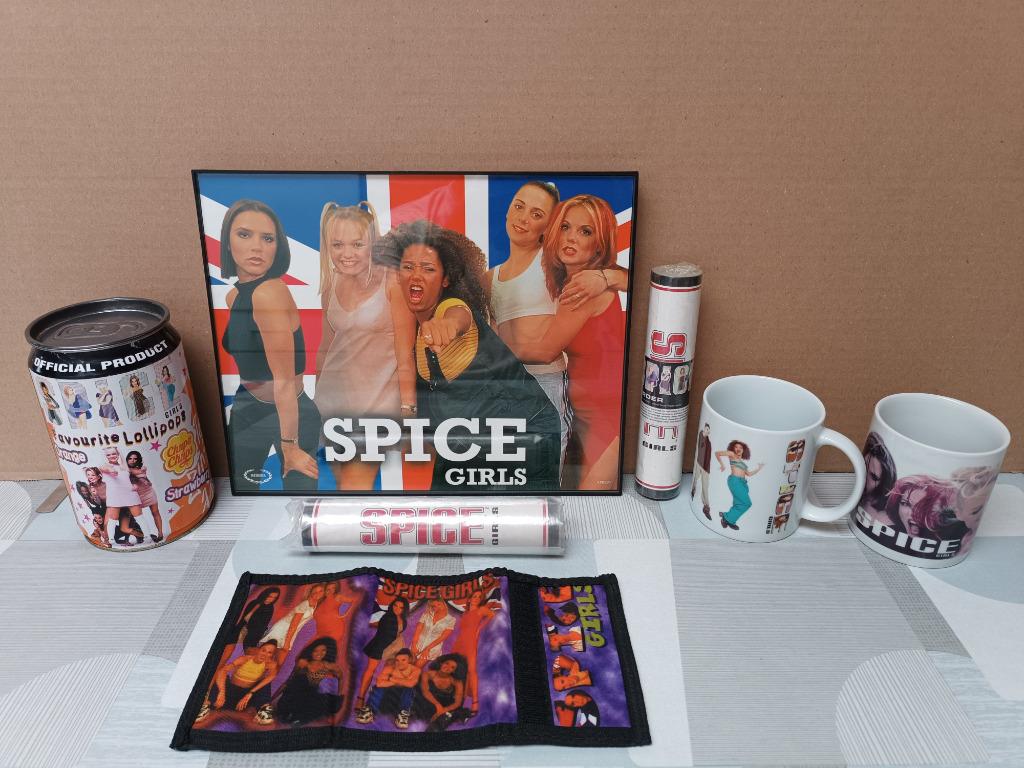 Spice Girls - Victoria - Emma - Geri - Melanie - Tas - Mok, Enlèvement ou Envoi, Comme neuf, Autres types