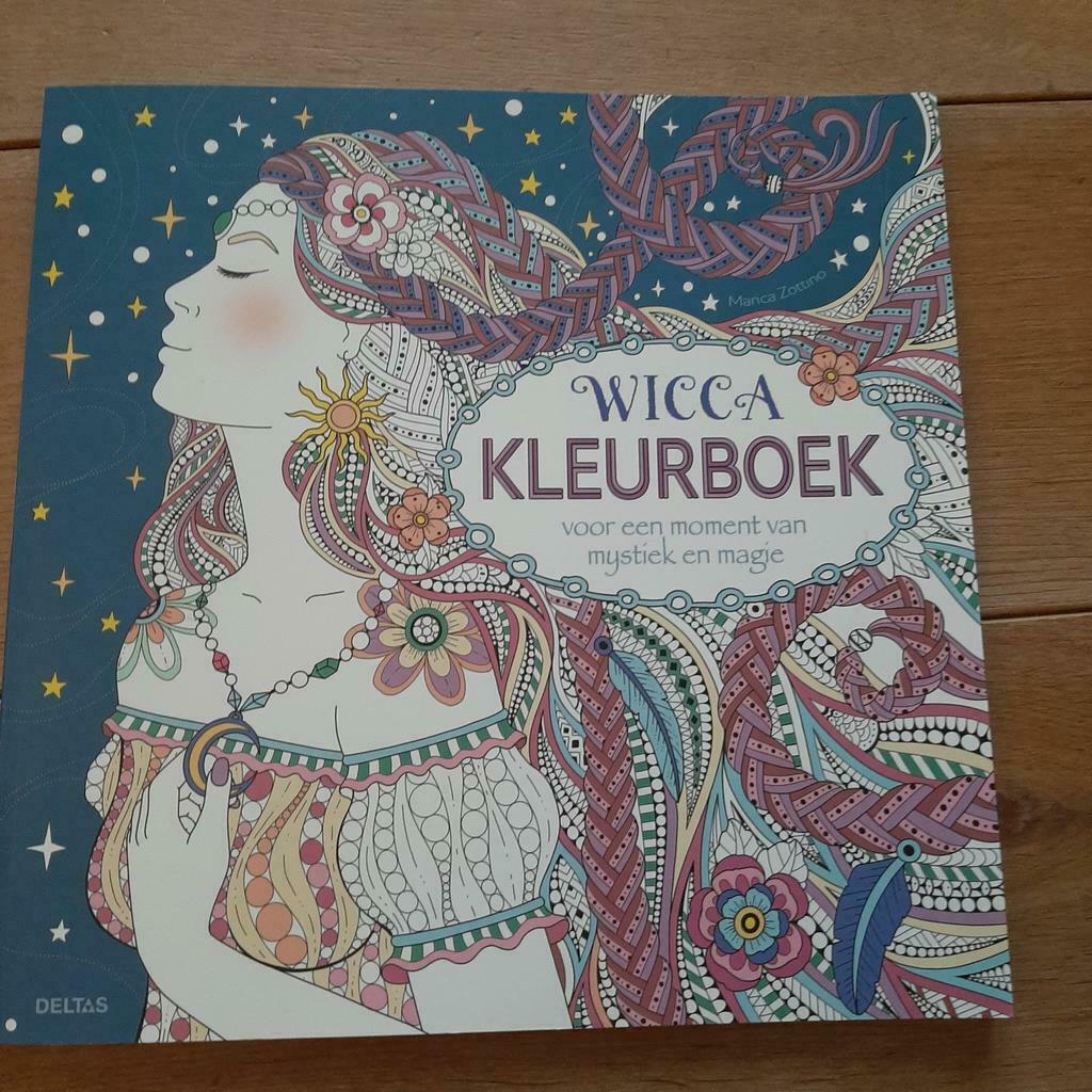 Wicca - kleurboek - voor een moment van mystiek en magie., Enlèvement ou Envoi, Neuf, Autres types