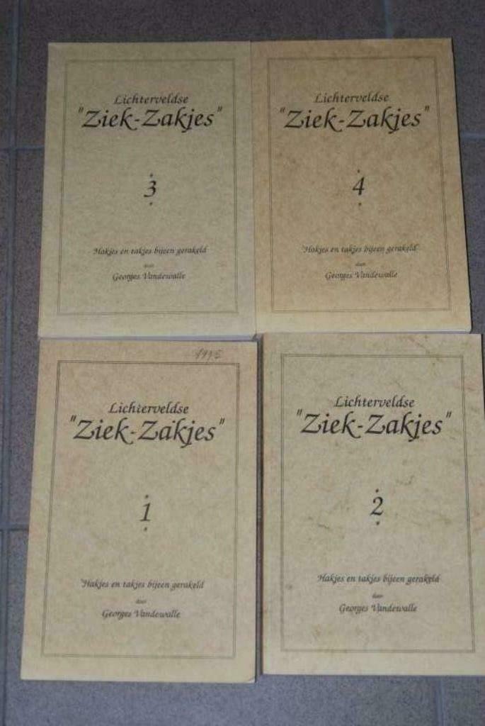 Lichterveldse Ziek-Zakjes 4 delen lichtervelde, Boeken, Ophalen of Verzenden, Gelezen