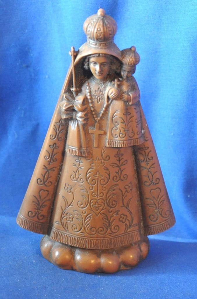 vierge a l'anfant en resine notre dame des ermites, Ophalen of Verzenden