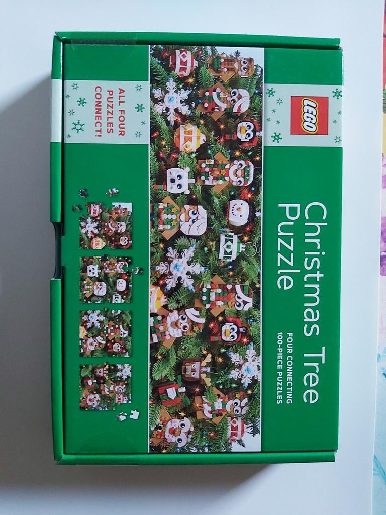 Lego Christmas Tree Puzzle 100 puzzel stuks, Ophalen of Verzenden, Minder dan 500 stukjes, Nieuw