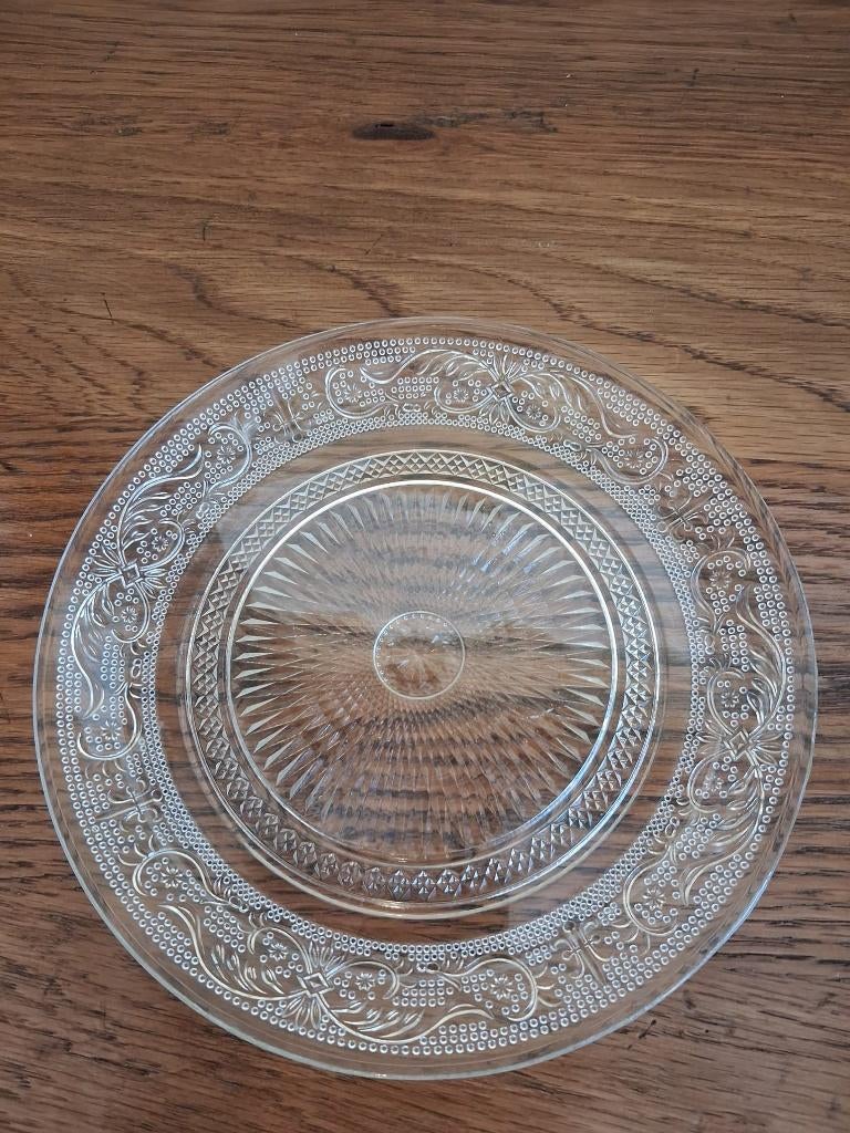 Assiette en verre, Assiettes(s), Comme neuf, Verre, Enlèvement