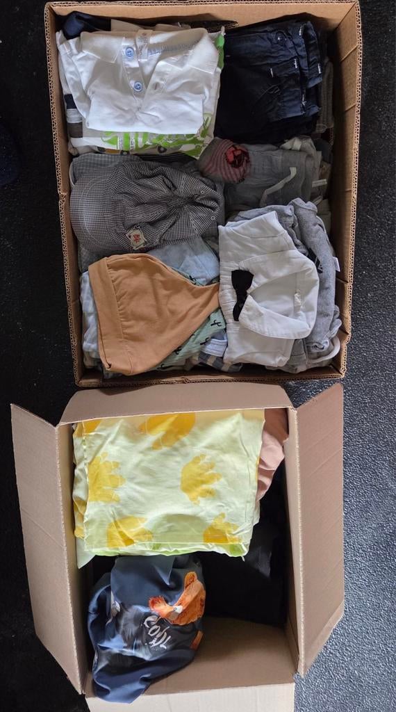 Jongens kleren, Ophalen