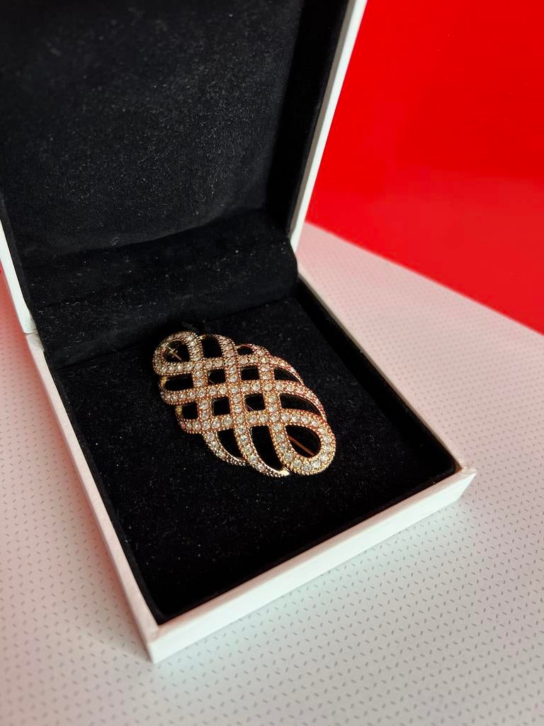 Broche van Swarovski Jeweler’s Collection, Enlèvement ou Envoi, Comme neuf