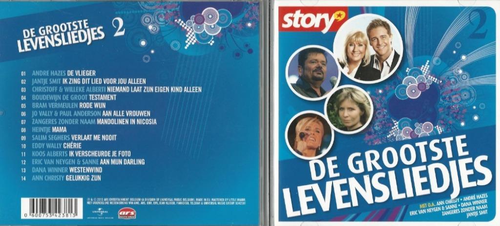 CD * DE GROOTSTE LEVENSLIEDJES - Vol. 2, Cd's en Dvd's, Cd's | Schlagers, Zo goed als nieuw, Ophalen of Verzenden