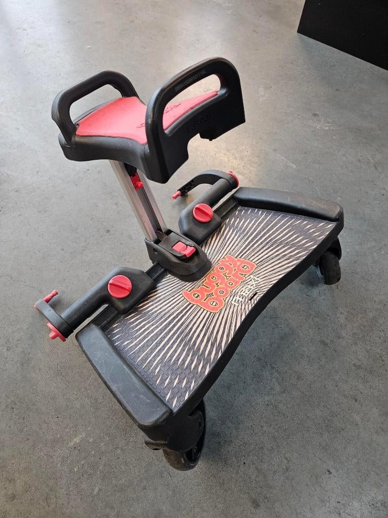 Lascal Buggy Board Maxi + Saddle (meerijplank en zadel), Kinderen en Baby's, Ophalen, Gebruikt, Overige merken