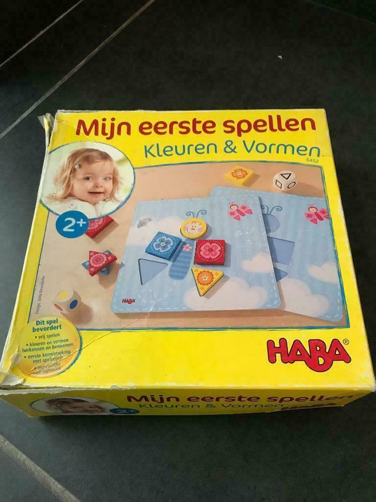 Haba Mijn eerste spellen, Kinderen en Baby's, Speelgoed | Educatief en Creatief, Ophalen of Verzenden, Gebruikt, Puzzelen