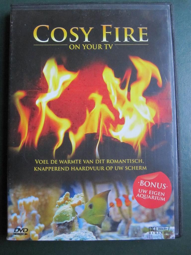 Cosy Fire, Cd's en Dvd's, Dvd's | Overige Dvd's, Zo goed als nieuw, Alle leeftijden, Ophalen of Verzenden