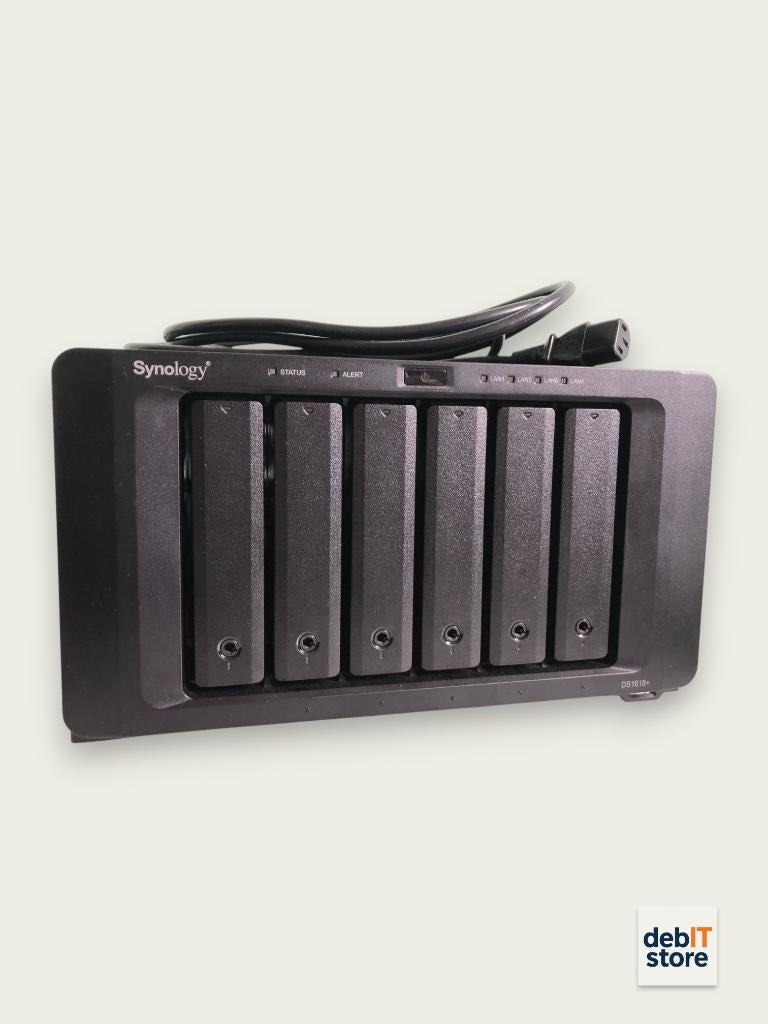 NAS Synology DS1618+ * Mise à niveau de 8 Go de RAM *, Enlèvement ou Envoi, Synology, SATA, HDD