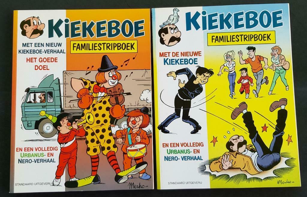 Strips Merho Kiekeboe De standaard, Meerdere stripboeken, Ophalen, Zo goed als nieuw, Merho