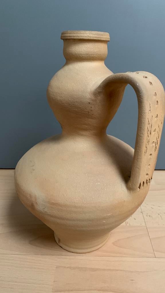 Spaanse waterkruik /vaas, Huis en Inrichting, Woonaccessoires | Vazen, Ophalen, Overige kleuren, Aardewerk of Porselein, Zo goed als nieuw