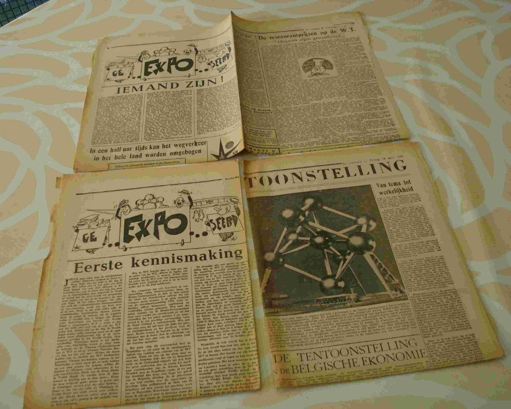 Ge...EXPO...seerd 1958, Boeken, Ophalen of Verzenden, Gelezen
