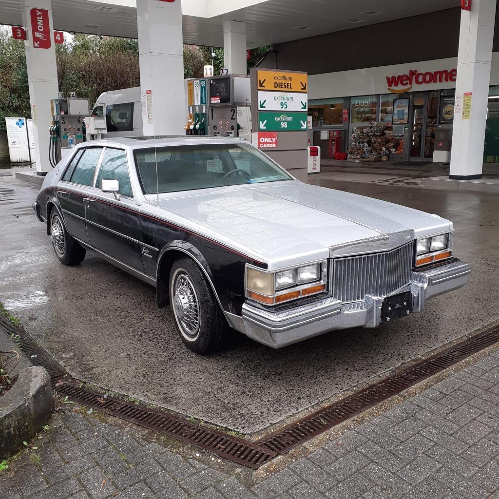 Cadillac seville 1980 5.7 l essence, Auto's, Cadillac, Automaat, 4 deurs, Leder, Bedrijf