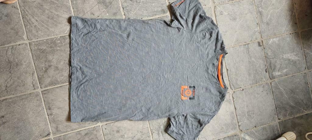 T shirt Jack en Jones maat 176 grijs wit gestreept, Kinderen en Baby's, Ophalen of Verzenden, Zo goed als nieuw