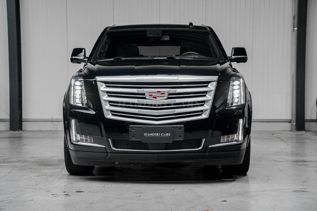 2016 Escalade SUV Platinum € 43500 +LPG 102L +2PL LVRACHT, Auto's, Automaat, 313 kW, Escalade, Adaptive Cruise Control