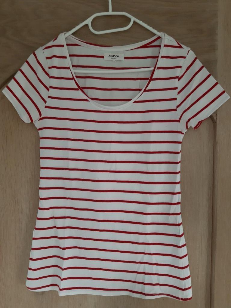 tshirt, Wit, Ophalen of Verzenden, Korte mouw, Maat 36 (S)