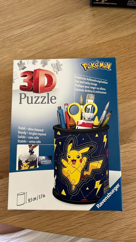 Pennehouden Pokémon, 3D puzzel! Compleet!, Enlèvement ou Envoi, Comme neuf