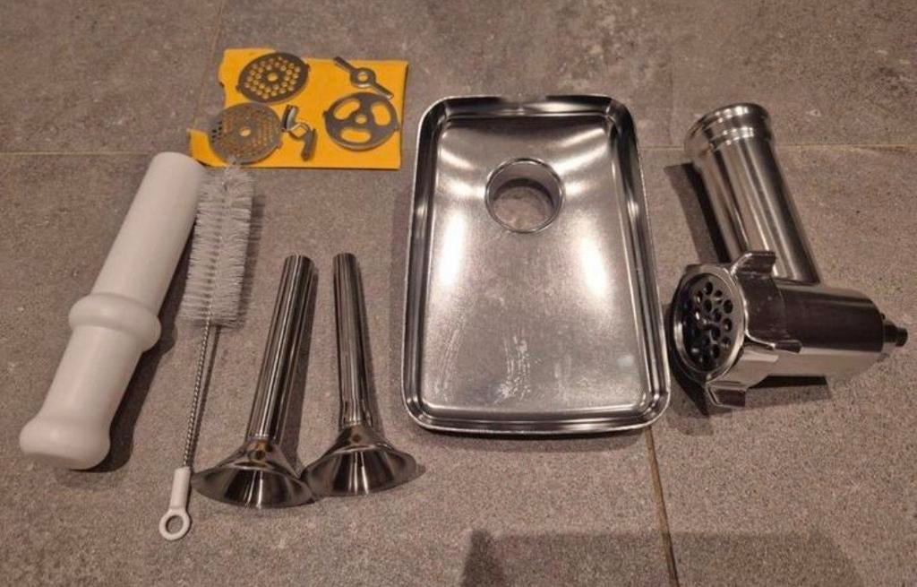 Gehaktmolen / vleesmolen en worstenvuller voor Kitchenaid, Enlèvement ou Envoi