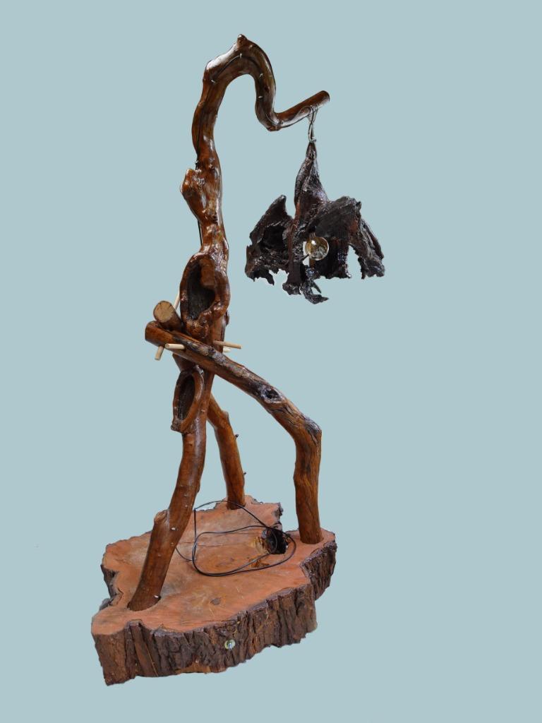 Unieke staande lamp, Antiek en Kunst, Ophalen