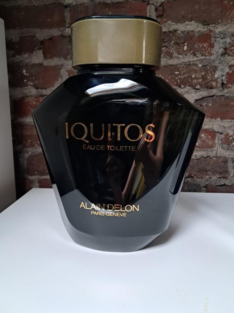 Grand flacon parfum factice IQUITOS Alain Delon, Ophalen, Zo goed als nieuw