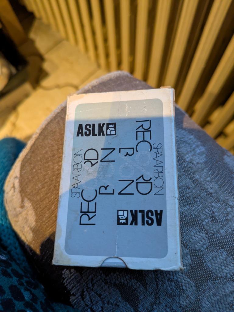 Aslk, Enlèvement ou Envoi, Comme neuf, Carte(s) à jouer