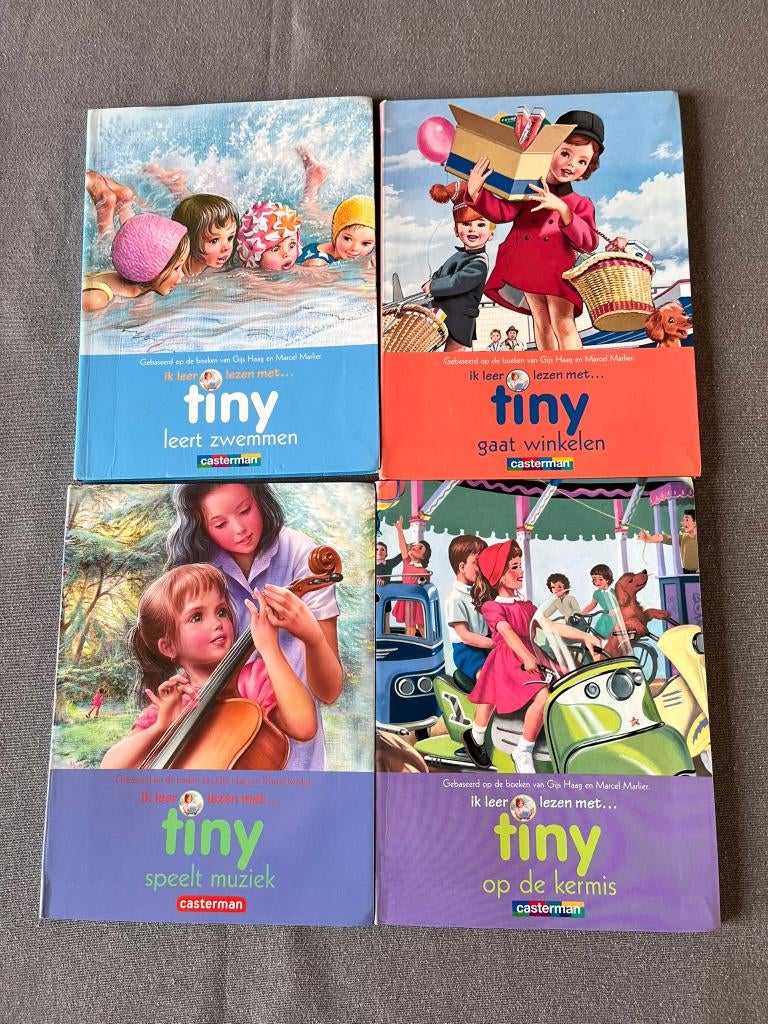 Tiny leesboekjes, Enlèvement