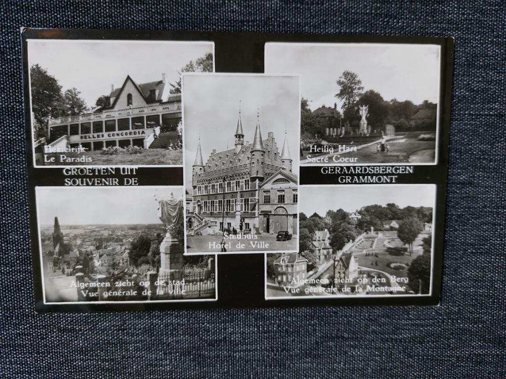 oude postkaart Geraardsbergen, Verzamelen, Postkaarten | België, Verzenden