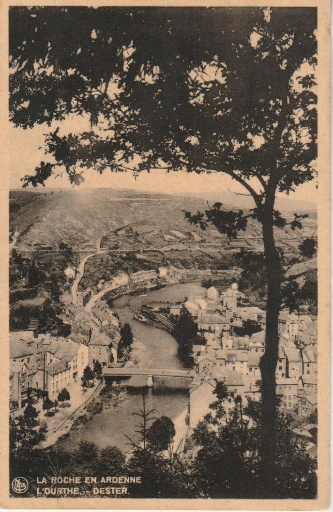 LA ROCHE EN ARDENNE L'OURTHE - DESTER   ENVOYEE, Enlèvement ou Envoi, Affranchie, Luxembourg