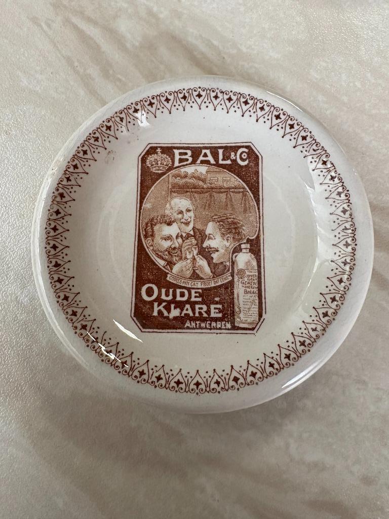 Sous-verre anversois Bal & Co Oude Klare, Enlèvement ou Envoi, Comme neuf, Panneau, Plaque ou Plaquette publicitaire, Autres marques