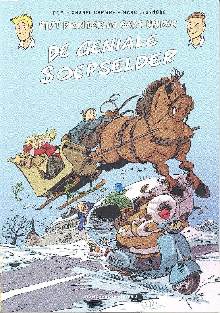 Piet Pienter en Bert Bibber - De geniale soepselder., Eén stripboek, Ophalen of Verzenden, Zo goed als nieuw, Cambré/Legende