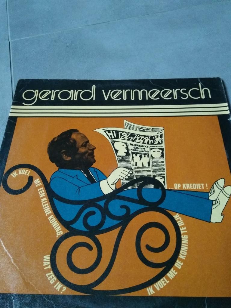 Gerard vermeersch, Cd's en Dvd's, Vinyl | Nederlandstalig, Ophalen of Verzenden, Zo goed als nieuw
