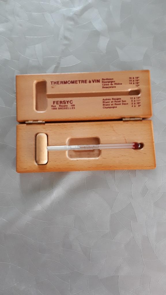 Thermometre à vin, Enlèvement ou Envoi, Neuf, Bois